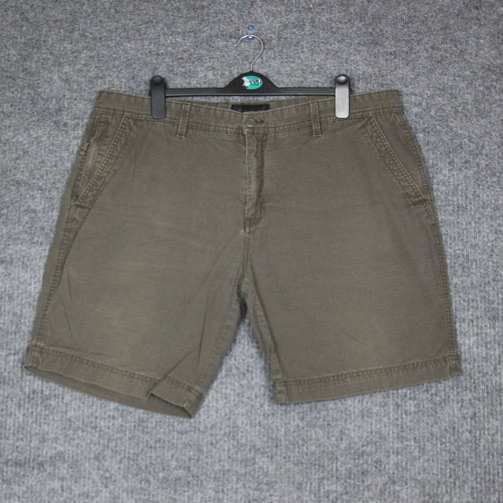 Weatherproof‎ Men's Dark Olive Cotton Cargo Shorts Size 40